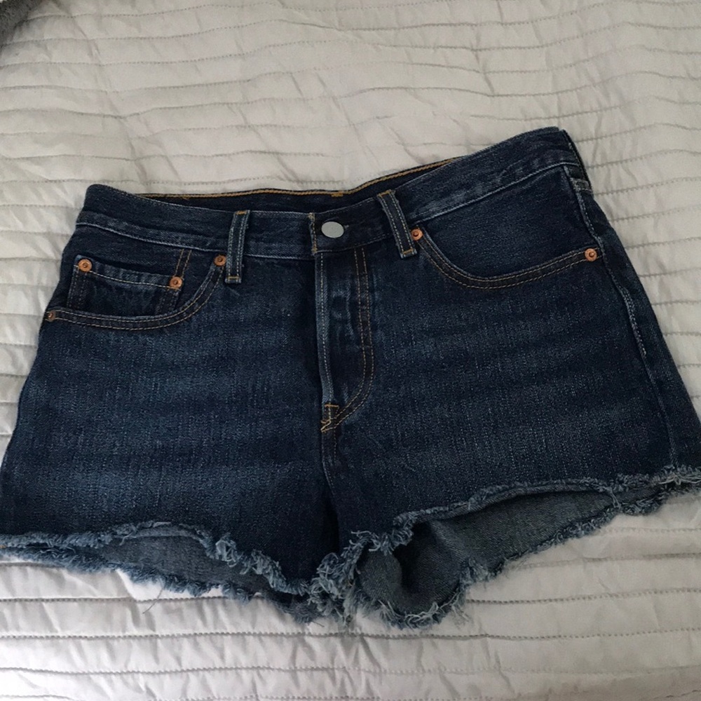 Levi’s mid-rise shorts